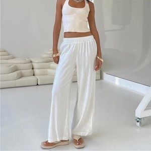 Princess Polly Louis pants white